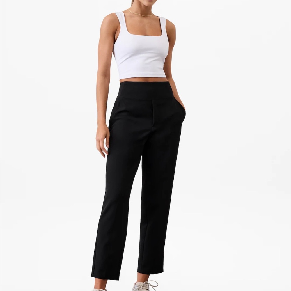 NWT Athleta Black High Rise Endless Pant Plus 22 Chic, Versatile, Athleisure